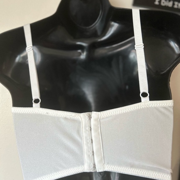 Rhinestone and Pearl Crop Top - Picture 5 of 7